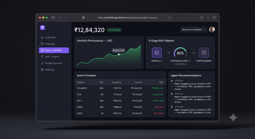 Multi-Agent Portfolio Orchestration